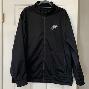 Antigua lined Philadelphia Eagles full zip mens jacket